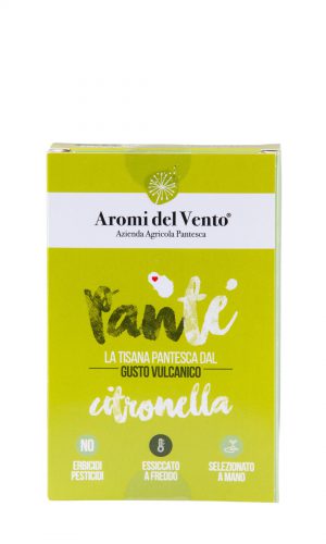 Panté - Infuso Vulcanico® Citronella su sfondo bianco 1